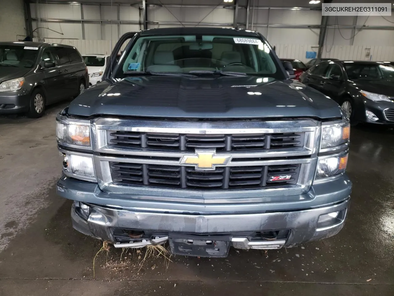 3GCUKREH2EG311091 2014 Chevrolet Silverado K1500 Lt