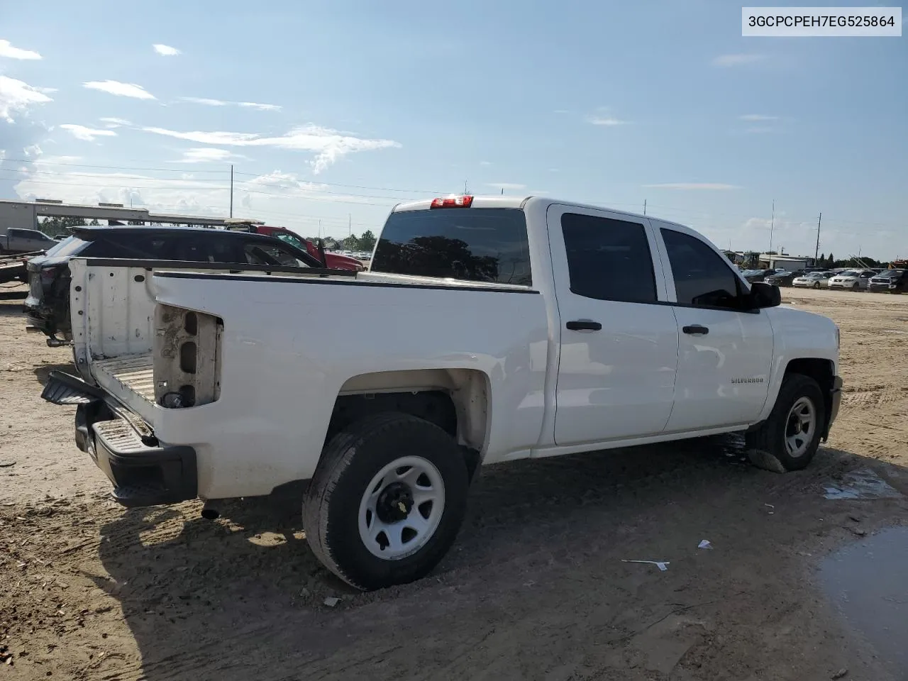 2014 Chevrolet Silverado C1500 VIN: 3GCPCPEH7EG525864 Lot: 68105104