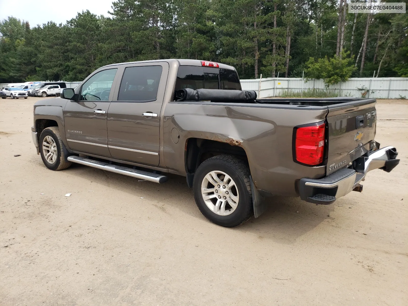 2014 Chevrolet Silverado K1500 Ltz VIN: 3GCUKSEC7EG404488 Lot: 68118294