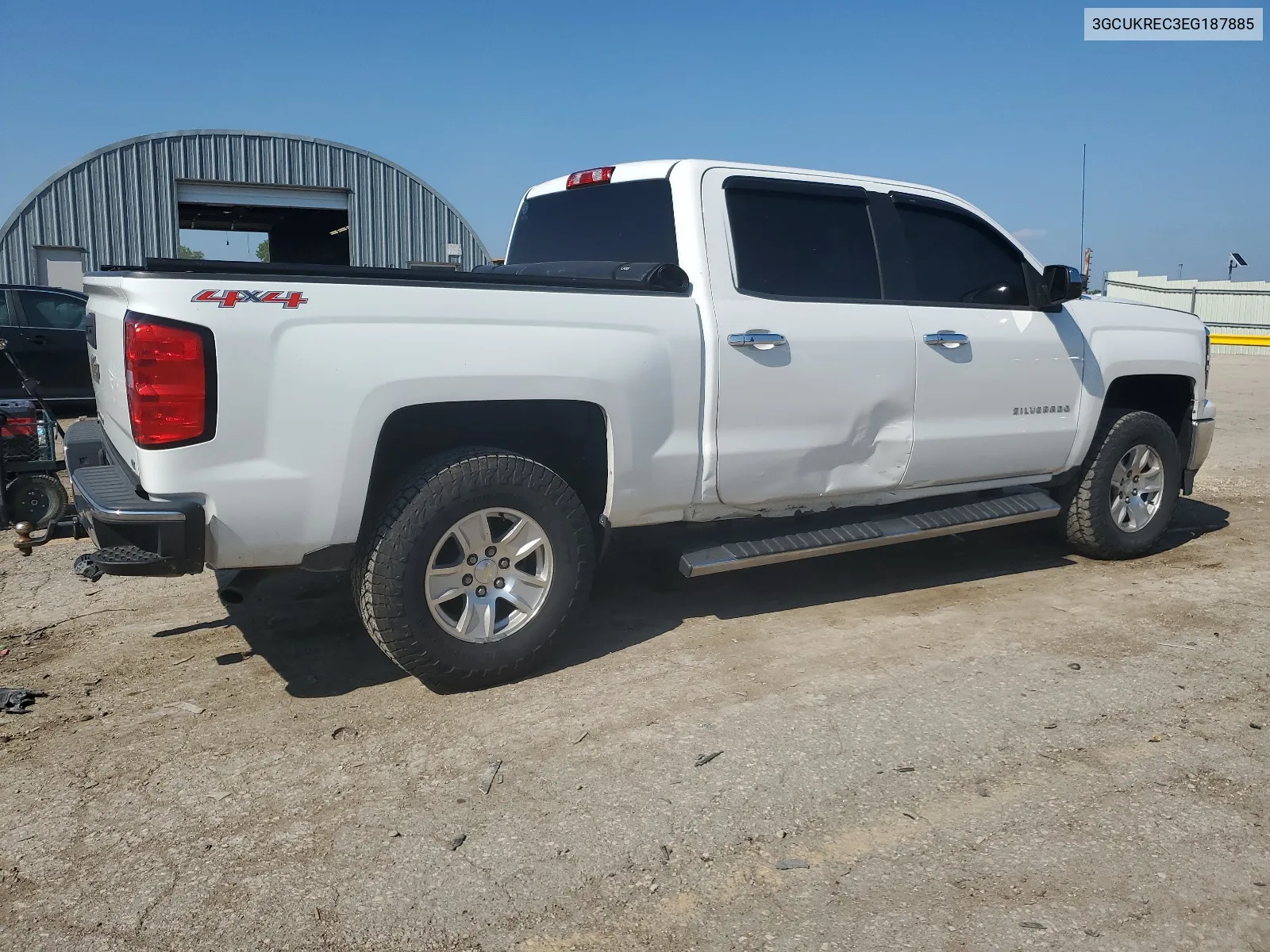 2014 Chevrolet Silverado K1500 Lt VIN: 3GCUKREC3EG187885 Lot: 68125004