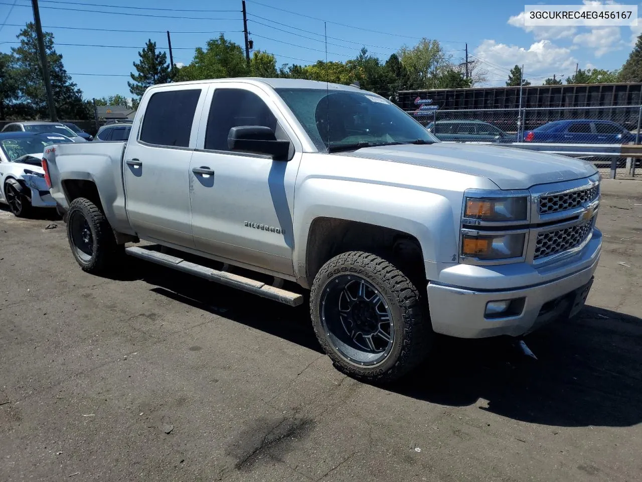 2014 Chevrolet Silverado K1500 Lt VIN: 3GCUKREC4EG456167 Lot: 68141344