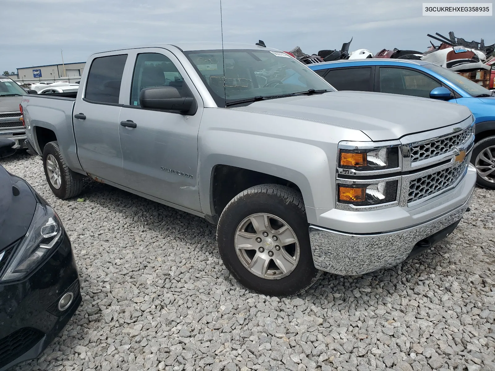 3GCUKREHXEG358935 2014 Chevrolet Silverado K1500 Lt