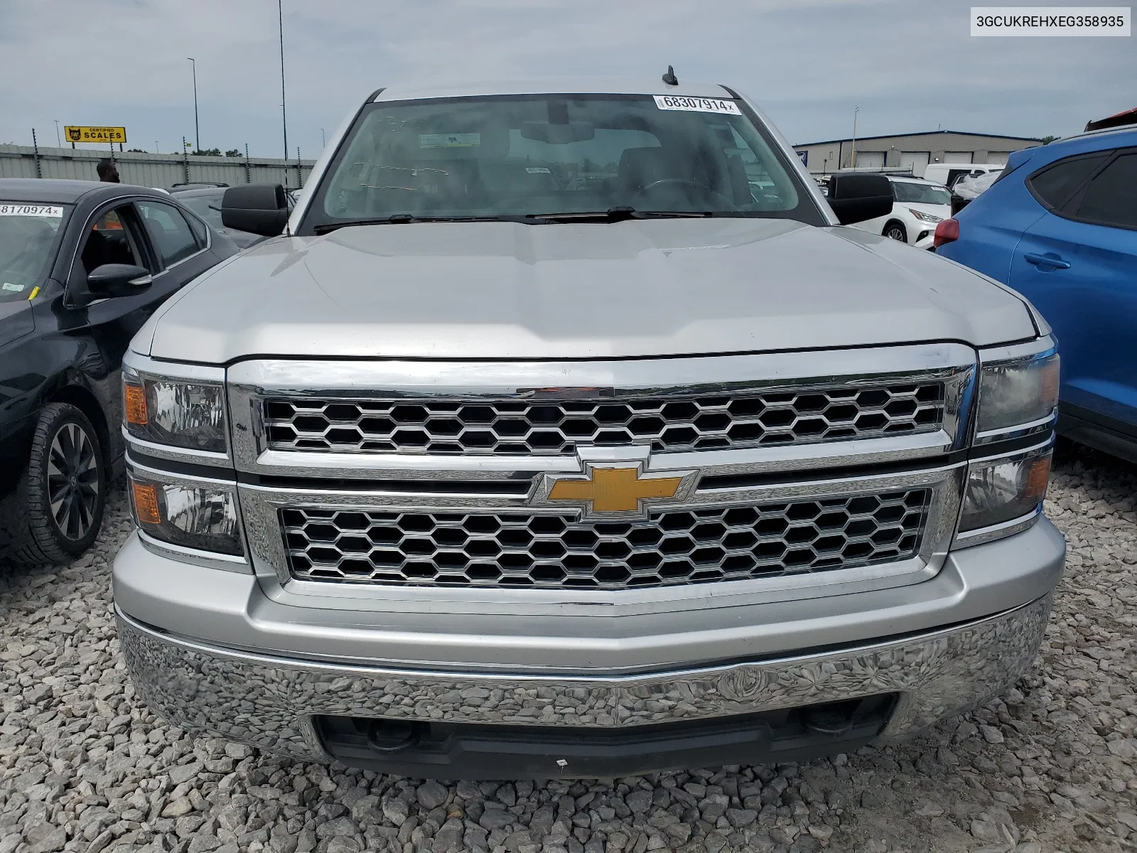 3GCUKREHXEG358935 2014 Chevrolet Silverado K1500 Lt