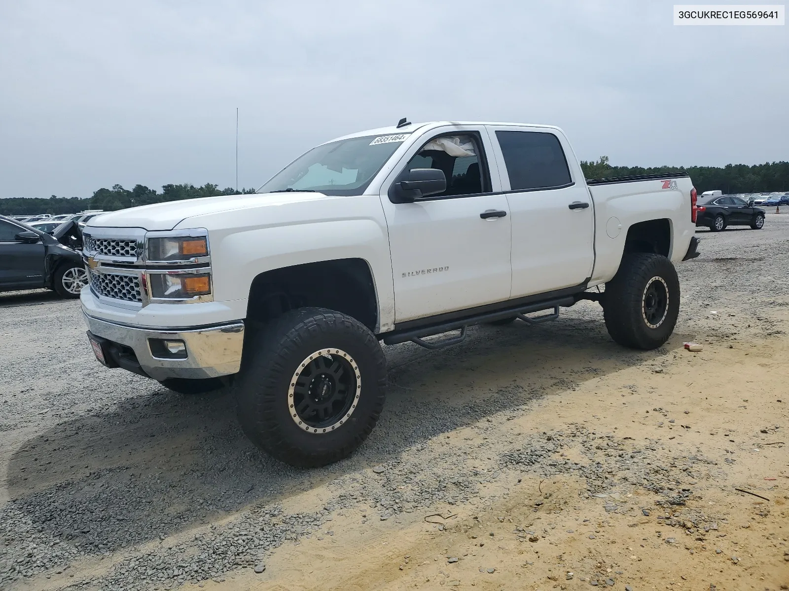 2014 Chevrolet Silverado K1500 Lt VIN: 3GCUKREC1EG569641 Lot: 68351464