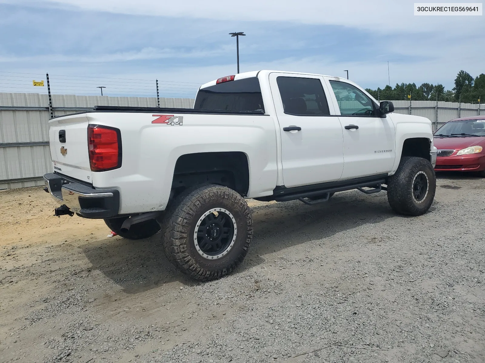 2014 Chevrolet Silverado K1500 Lt VIN: 3GCUKREC1EG569641 Lot: 68351464