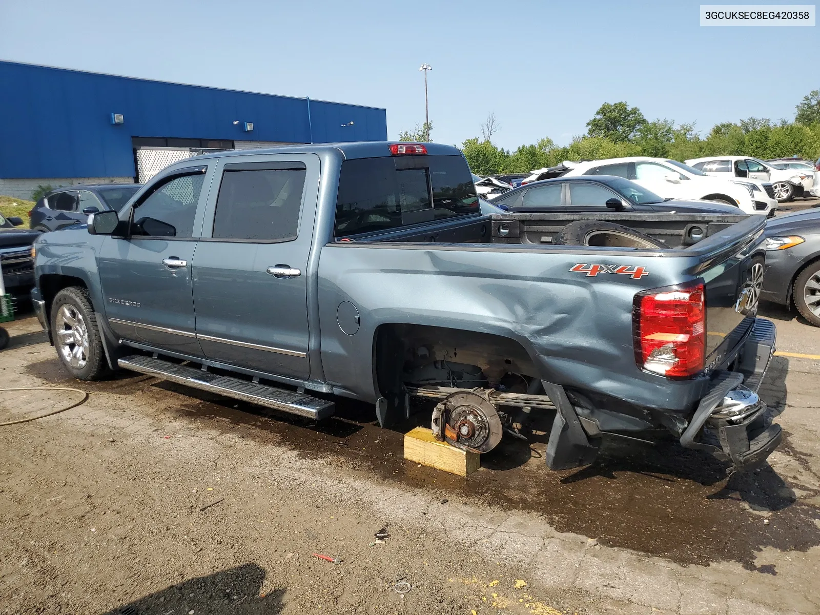 2014 Chevrolet Silverado K1500 Ltz VIN: 3GCUKSEC8EG420358 Lot: 68626454