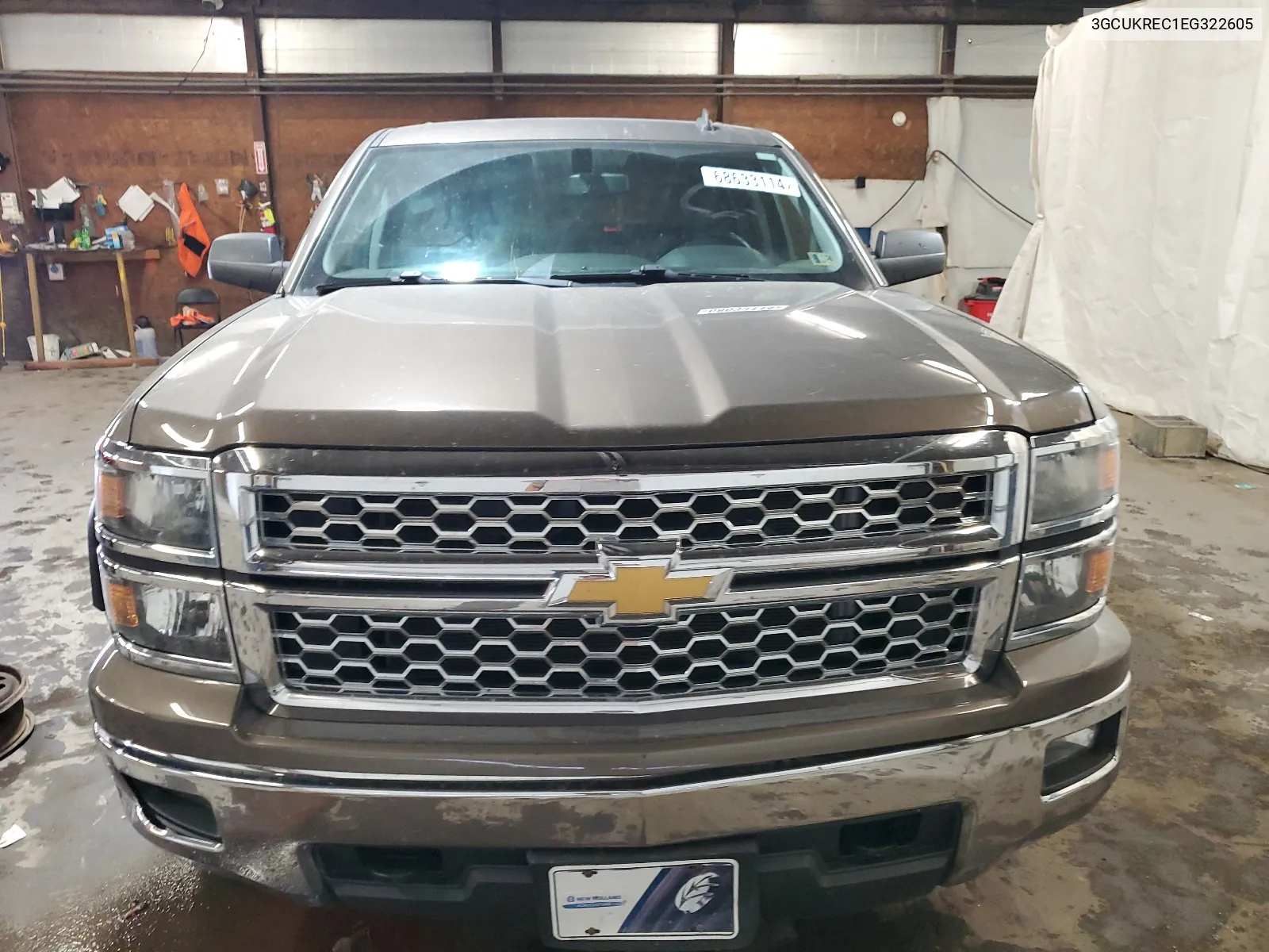 3GCUKREC1EG322605 2014 Chevrolet Silverado K1500 Lt