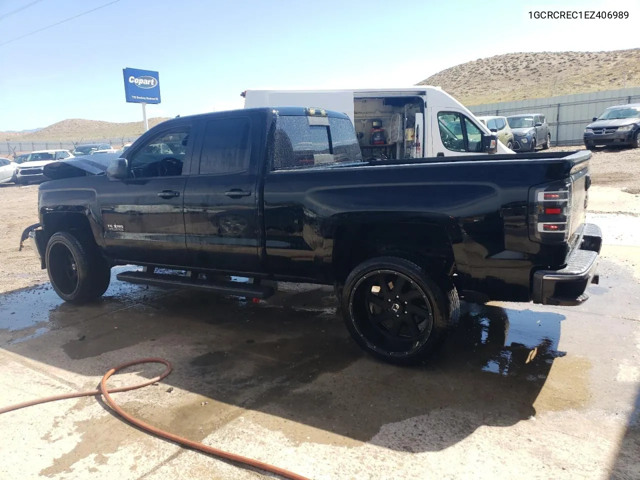 2014 Chevrolet Silverado C1500 Lt VIN: 1GCRCREC1EZ406989 Lot: 68661574