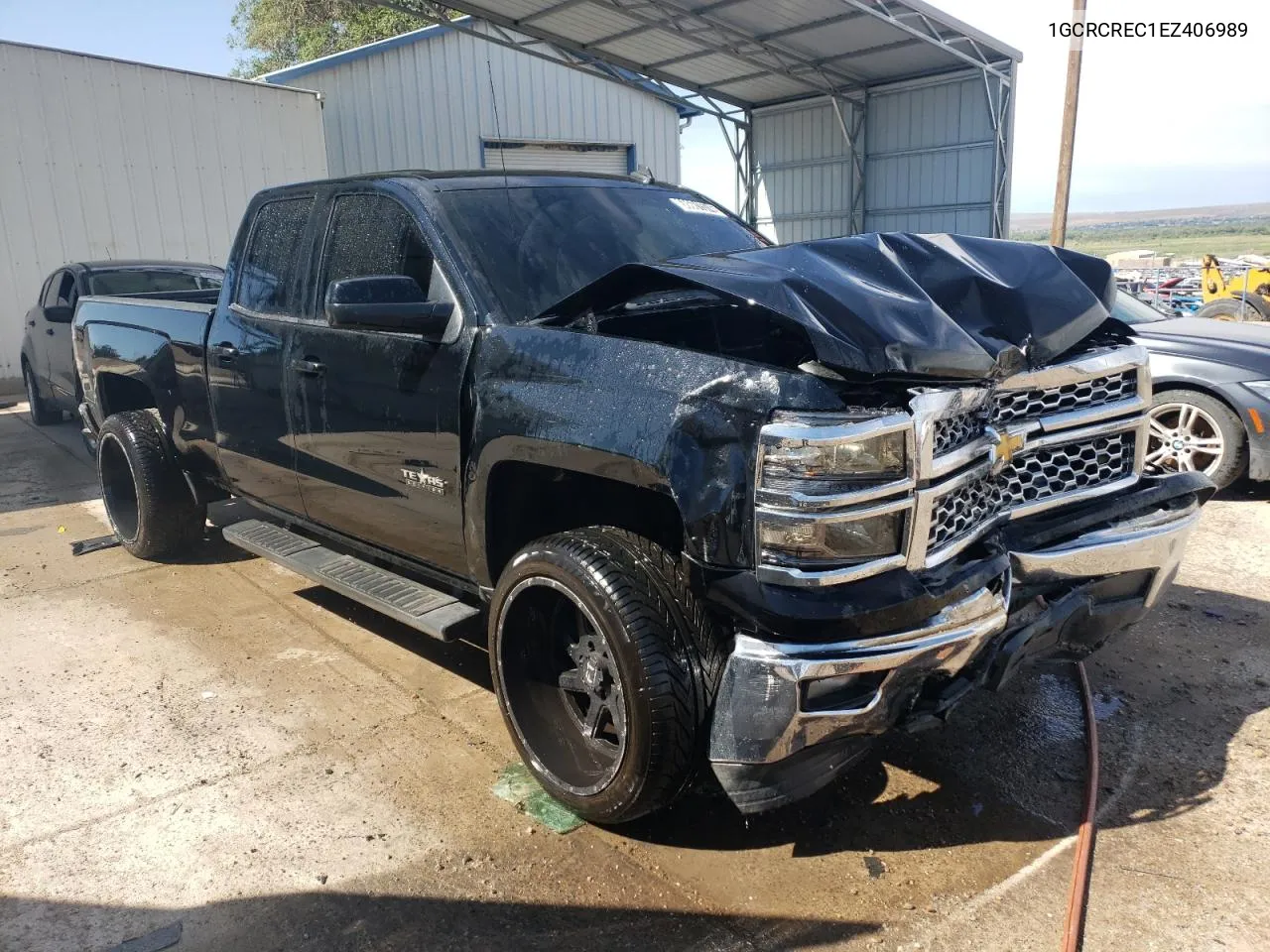 2014 Chevrolet Silverado C1500 Lt VIN: 1GCRCREC1EZ406989 Lot: 68661574