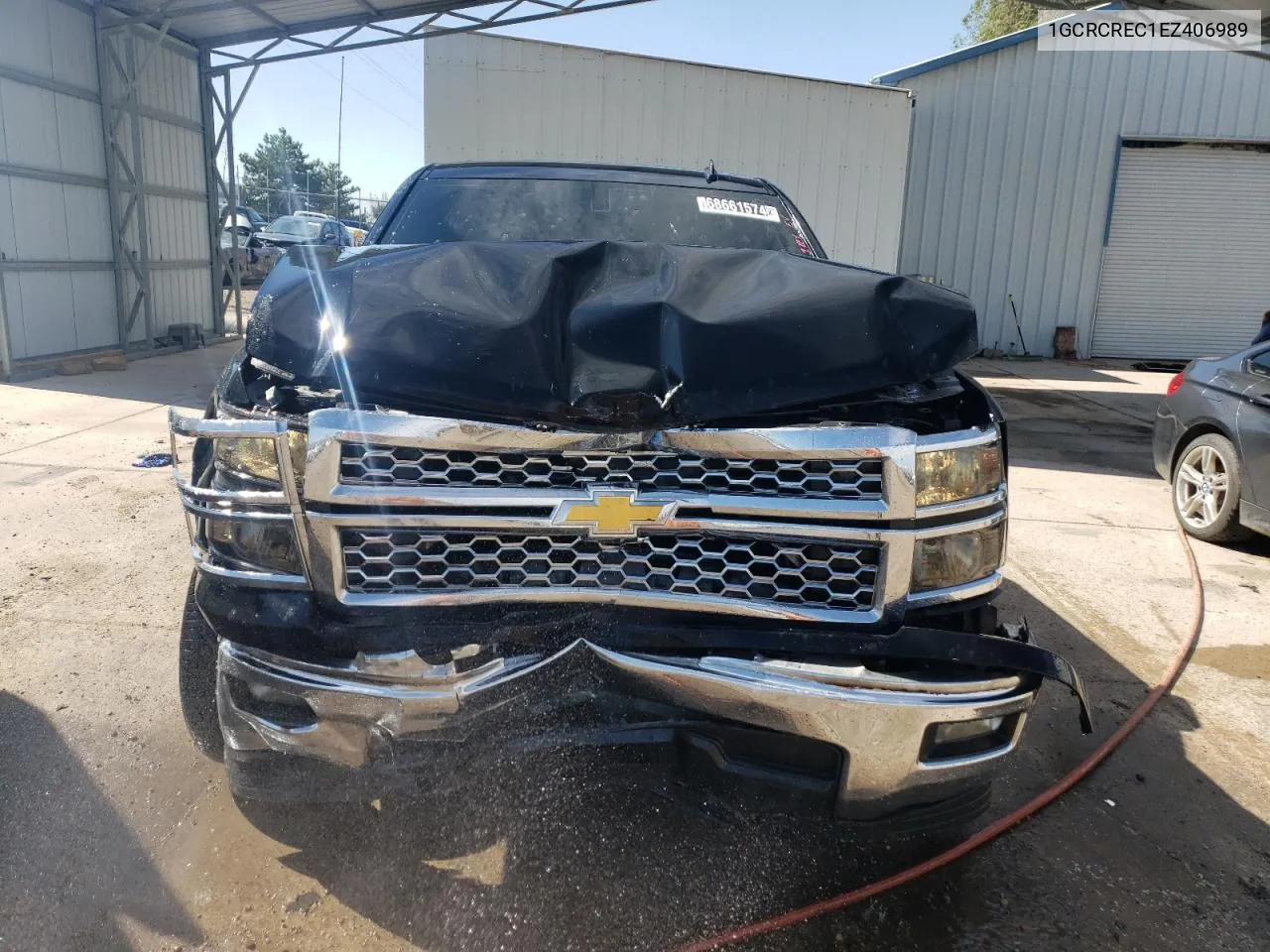 2014 Chevrolet Silverado C1500 Lt VIN: 1GCRCREC1EZ406989 Lot: 68661574