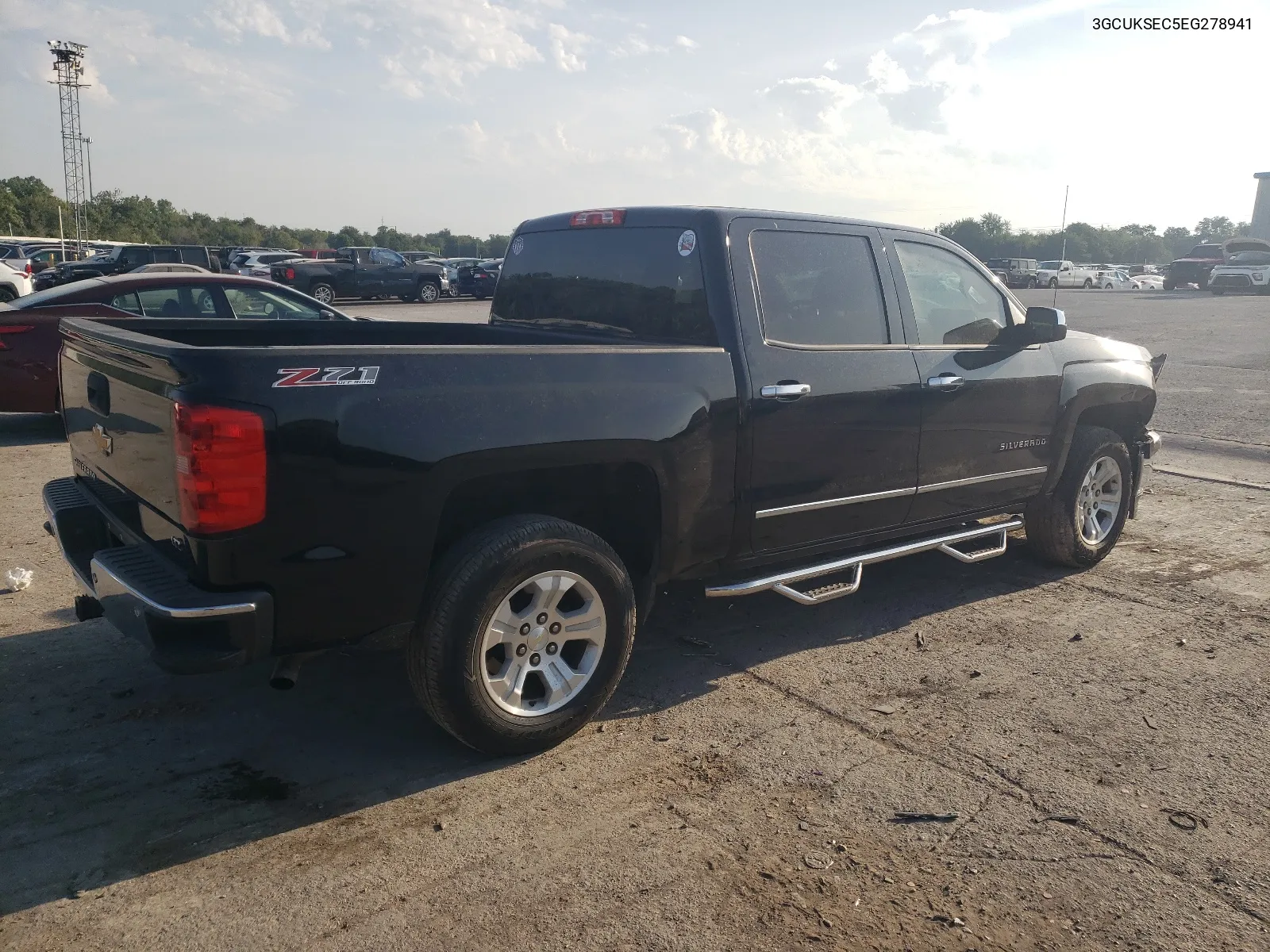 2014 Chevrolet Silverado K1500 Ltz VIN: 3GCUKSEC5EG278941 Lot: 68673614