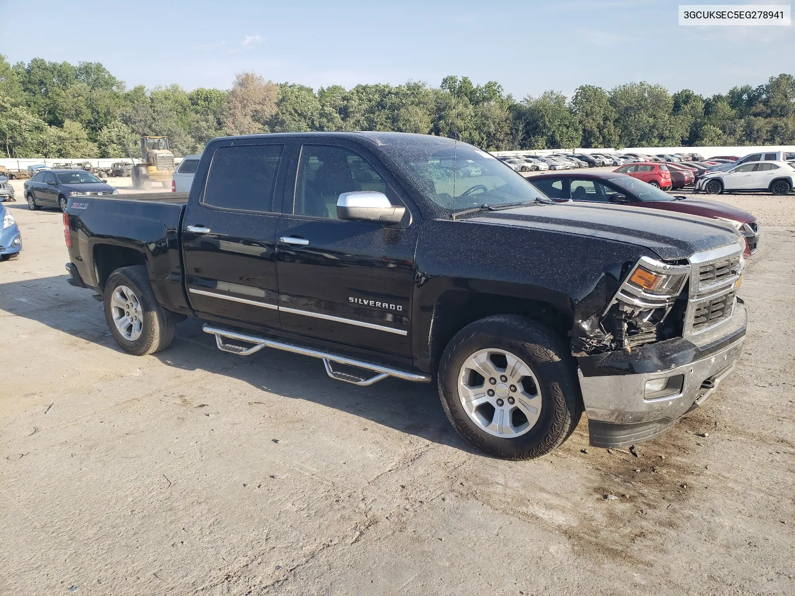 2014 Chevrolet Silverado K1500 Ltz VIN: 3GCUKSEC5EG278941 Lot: 68673614