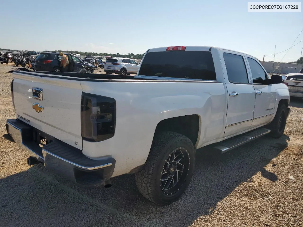 2014 Chevrolet Silverado C1500 Lt VIN: 3GCPCREC7EG167228 Lot: 68738964