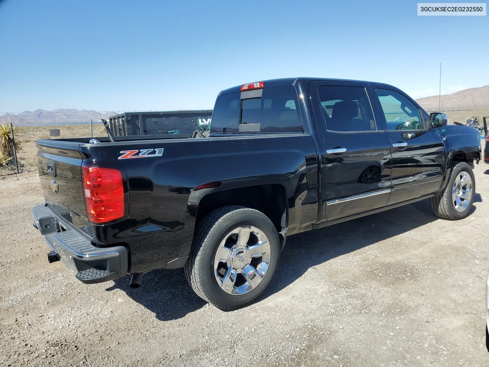 2014 Chevrolet Silverado K1500 Ltz VIN: 3GCUKSEC2EG232550 Lot: 68859494