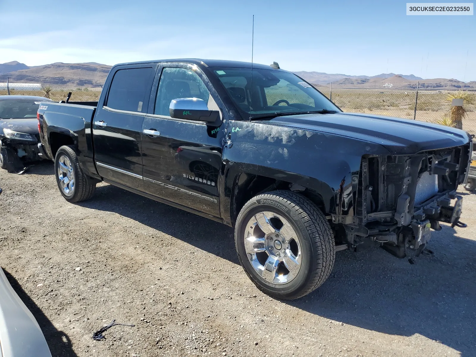 2014 Chevrolet Silverado K1500 Ltz VIN: 3GCUKSEC2EG232550 Lot: 68859494