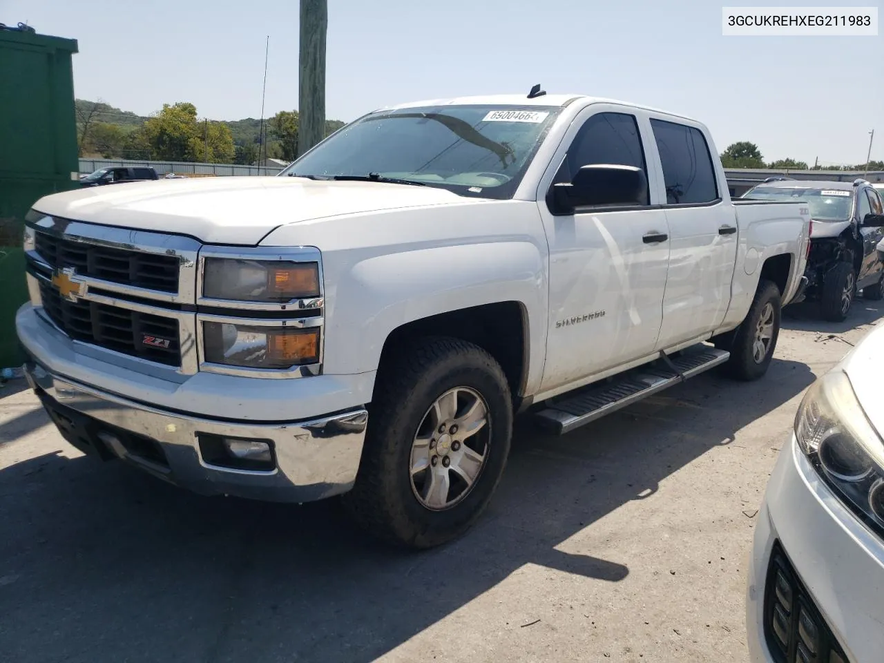 2014 Chevrolet Silverado K1500 Lt VIN: 3GCUKREHXEG211983 Lot: 69004664