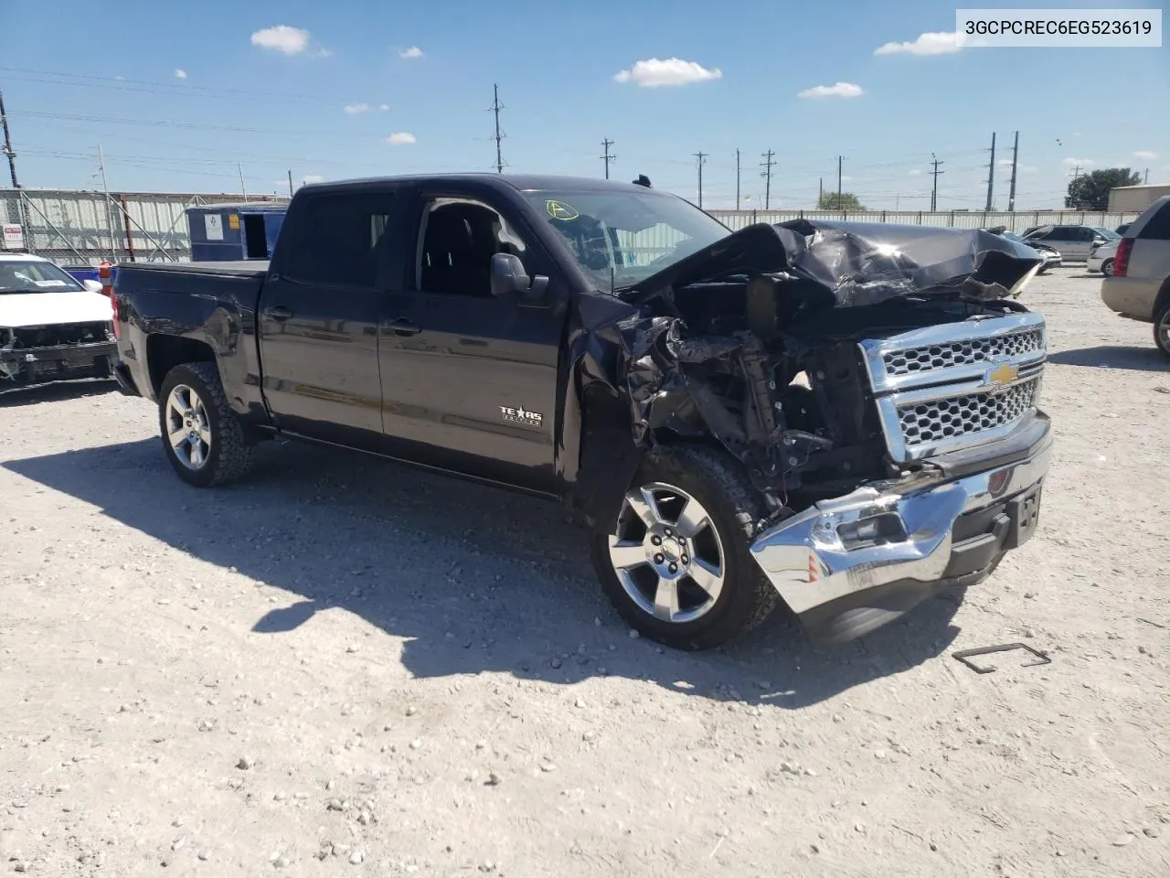 2014 Chevrolet Silverado C1500 Lt VIN: 3GCPCREC6EG523619 Lot: 69191274