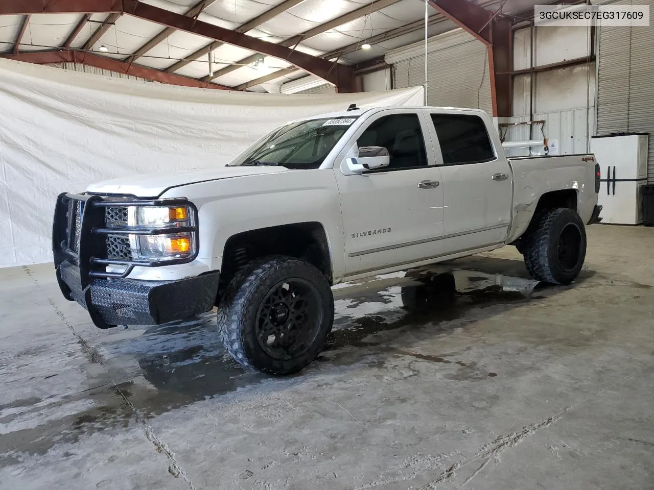 2014 Chevrolet Silverado K1500 Ltz VIN: 3GCUKSEC7EG317609 Lot: 69382394