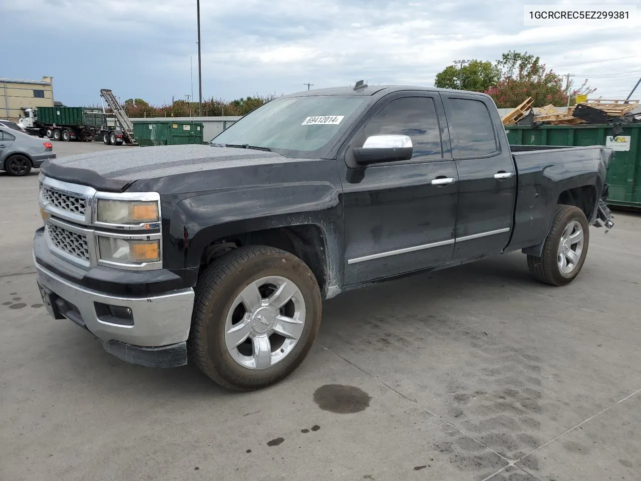 2014 Chevrolet Silverado C1500 Lt VIN: 1GCRCREC5EZ299381 Lot: 69412014