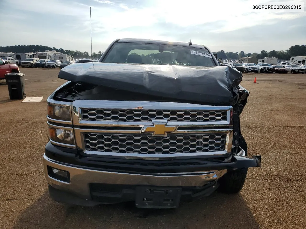 2014 Chevrolet Silverado C1500 Lt VIN: 3GCPCREC0EG296315 Lot: 69508974