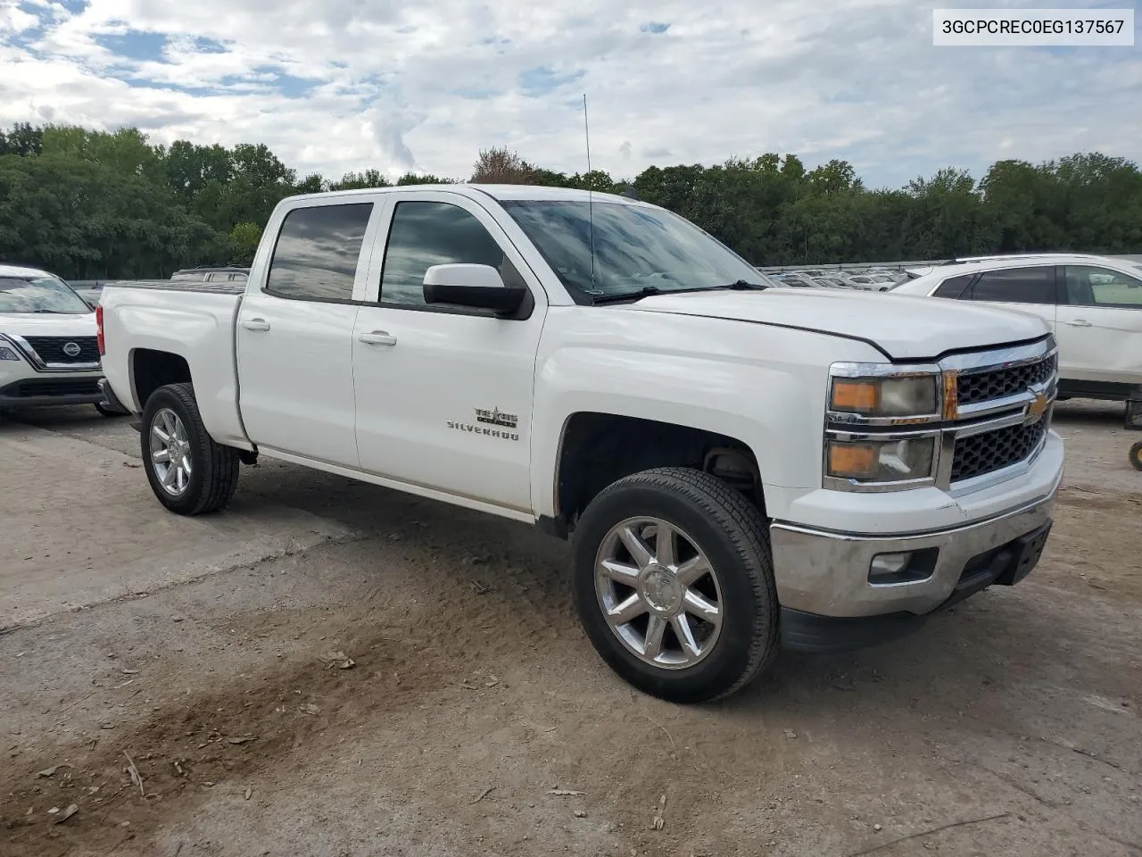 2014 Chevrolet Silverado C1500 Lt VIN: 3GCPCREC0EG137567 Lot: 69540294