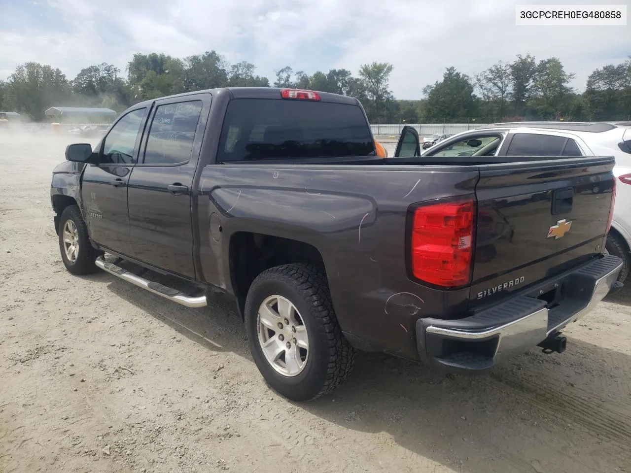 2014 Chevrolet Silverado C1500 Lt VIN: 3GCPCREH0EG480858 Lot: 69627464