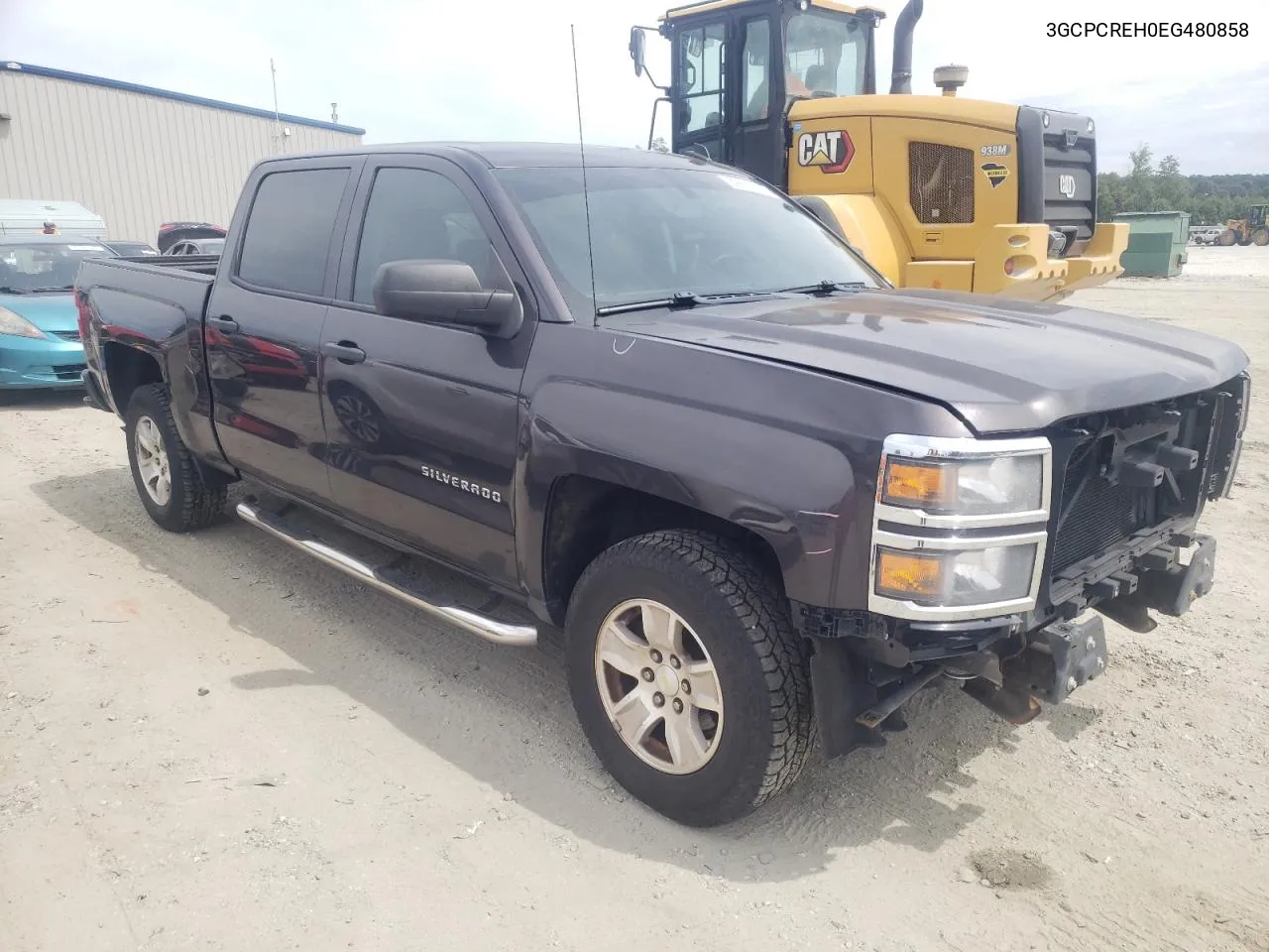 2014 Chevrolet Silverado C1500 Lt VIN: 3GCPCREH0EG480858 Lot: 69627464