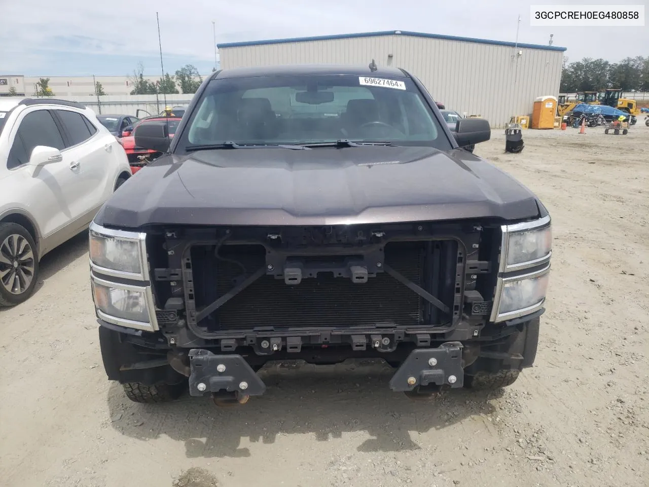 2014 Chevrolet Silverado C1500 Lt VIN: 3GCPCREH0EG480858 Lot: 69627464