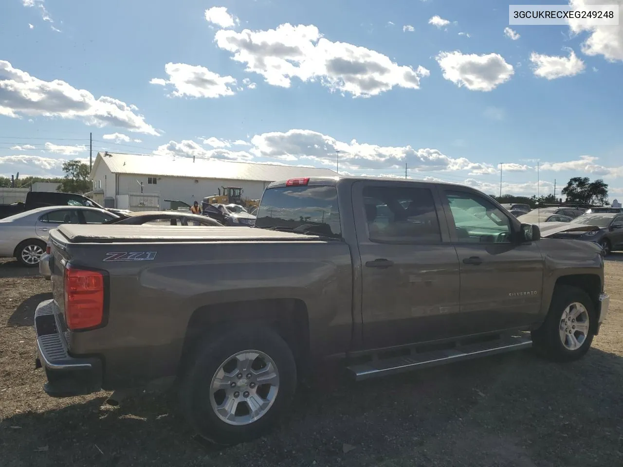 2014 Chevrolet Silverado K1500 Lt VIN: 3GCUKRECXEG249248 Lot: 69742714