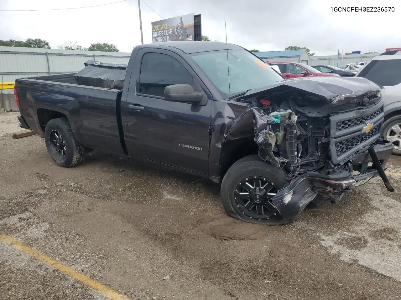 2014 Chevrolet Silverado C1500 VIN: 1GCNCPEH3EZ236570 Lot: 69799554