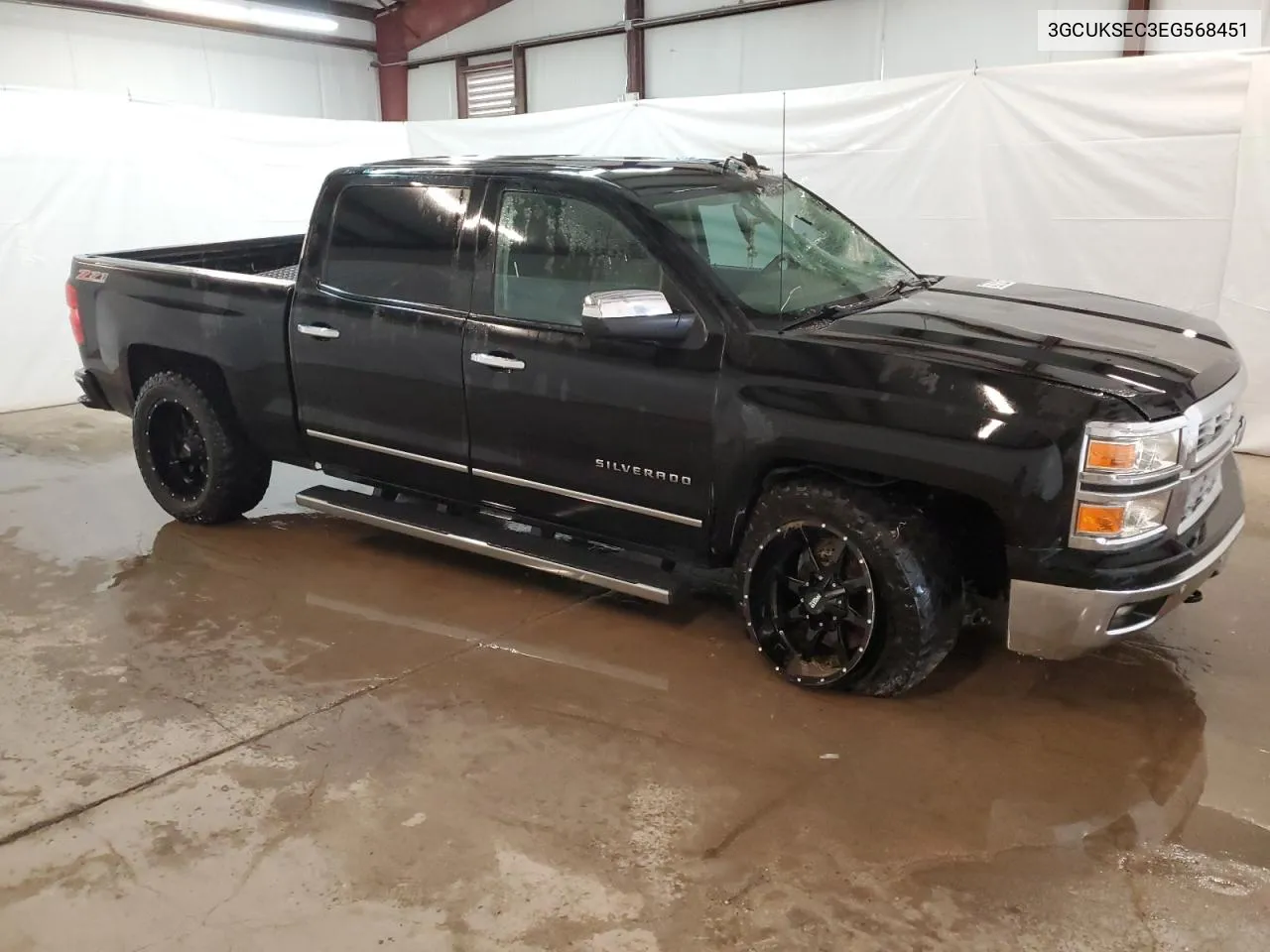 3GCUKSEC3EG568451 2014 Chevrolet Silverado K1500 Ltz