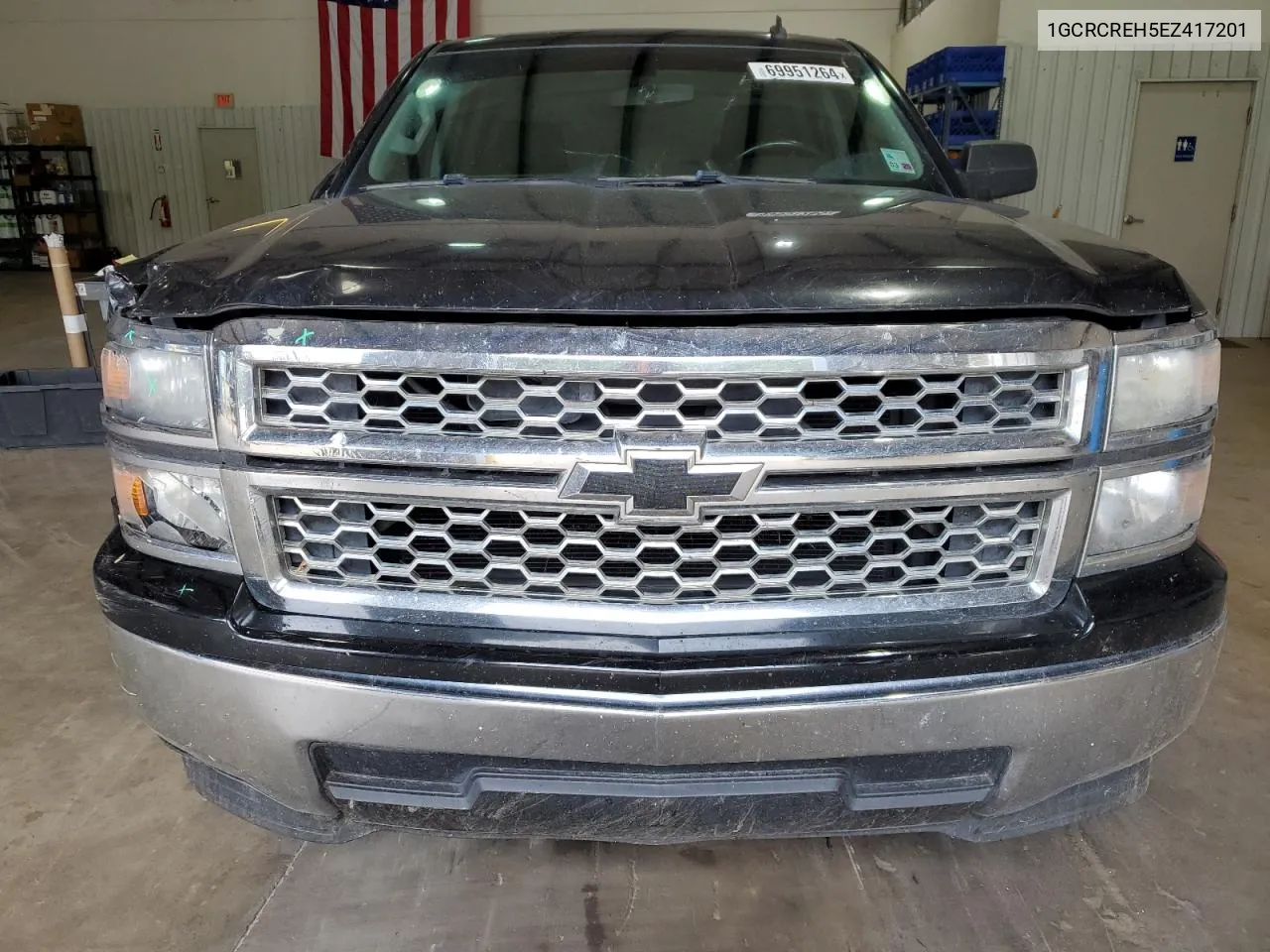 2014 Chevrolet Silverado C1500 Lt VIN: 1GCRCREH5EZ417201 Lot: 69951264