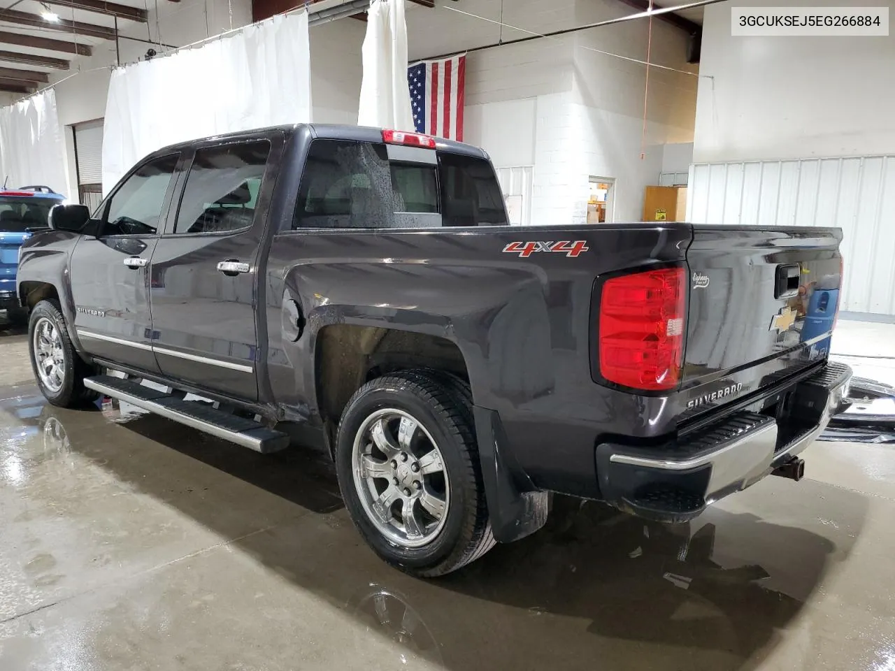 2014 Chevrolet Silverado K1500 Ltz VIN: 3GCUKSEJ5EG266884 Lot: 69965084