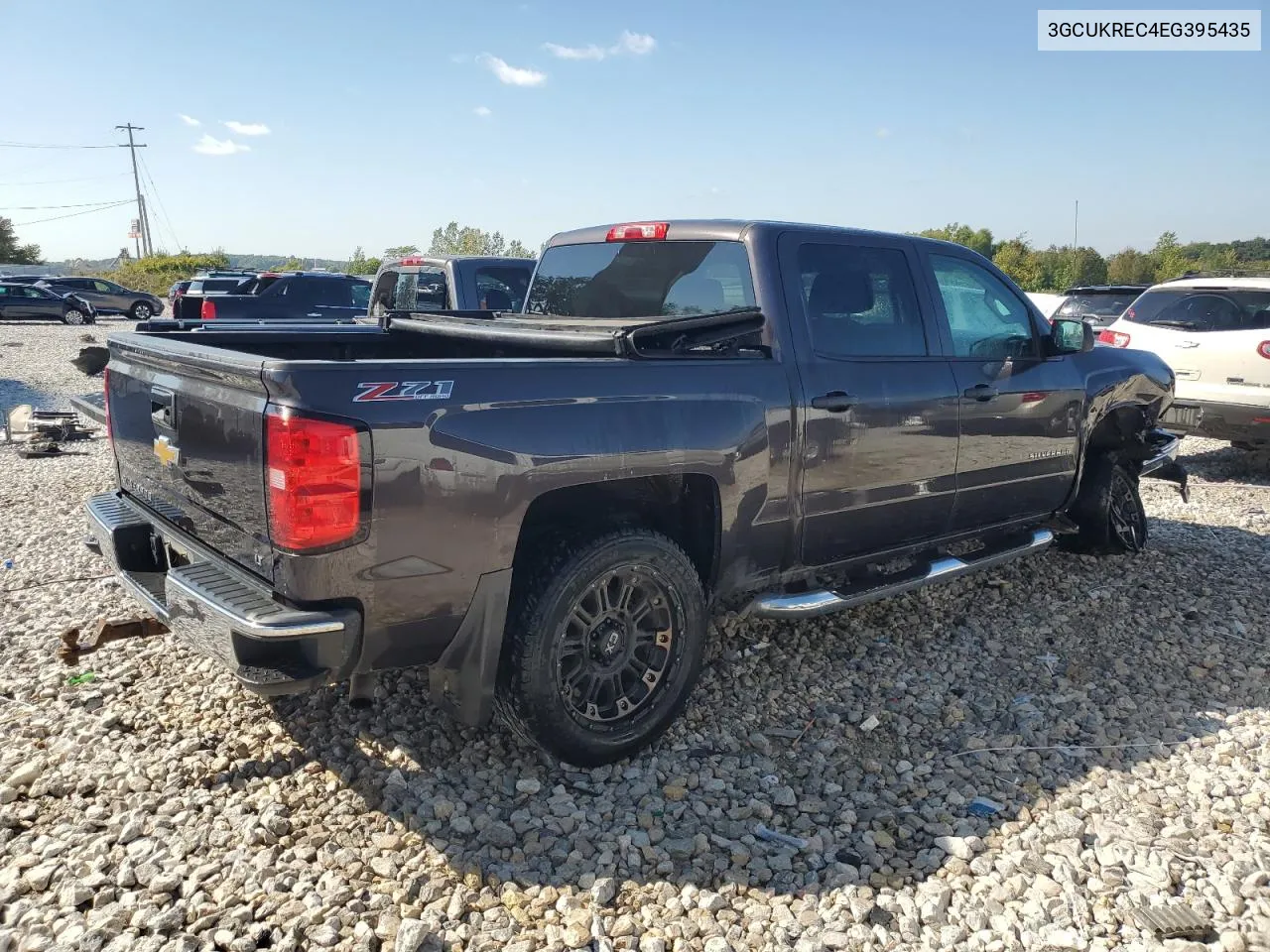 3GCUKREC4EG395435 2014 Chevrolet Silverado K1500 Lt