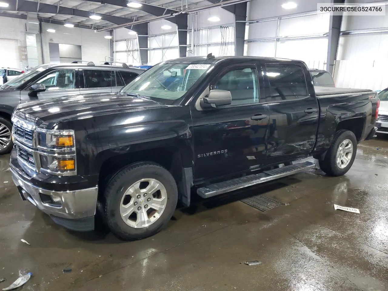 2014 Chevrolet Silverado K1500 Lt VIN: 3GCUKREC5EG524766 Lot: 70042194