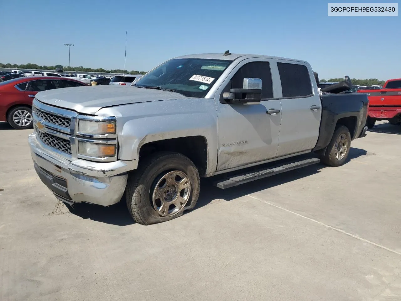 2014 Chevrolet Silverado C1500 VIN: 3GCPCPEH9EG532430 Lot: 70177814