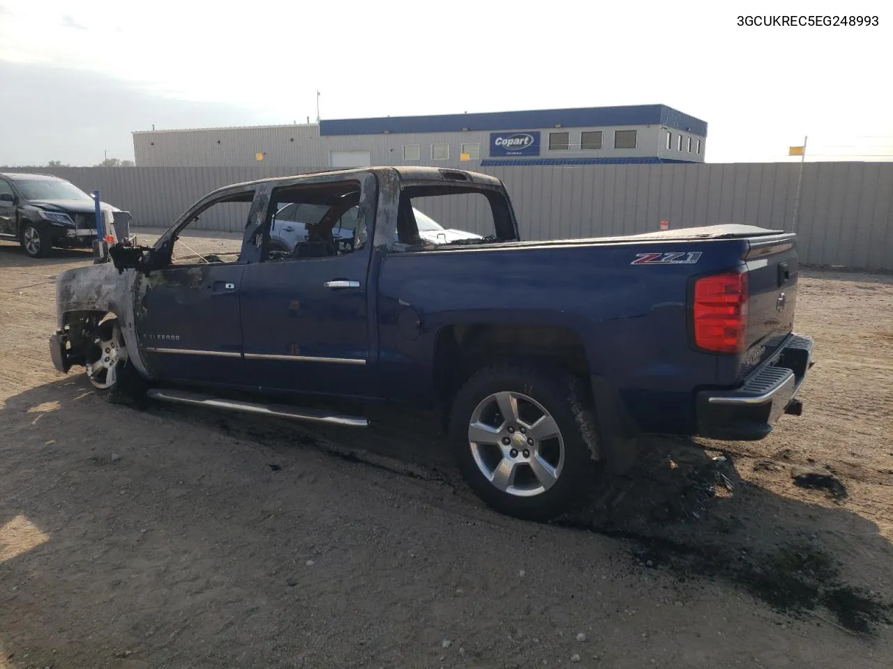 2014 Chevrolet Silverado K1500 Lt VIN: 3GCUKREC5EG248993 Lot: 70257044