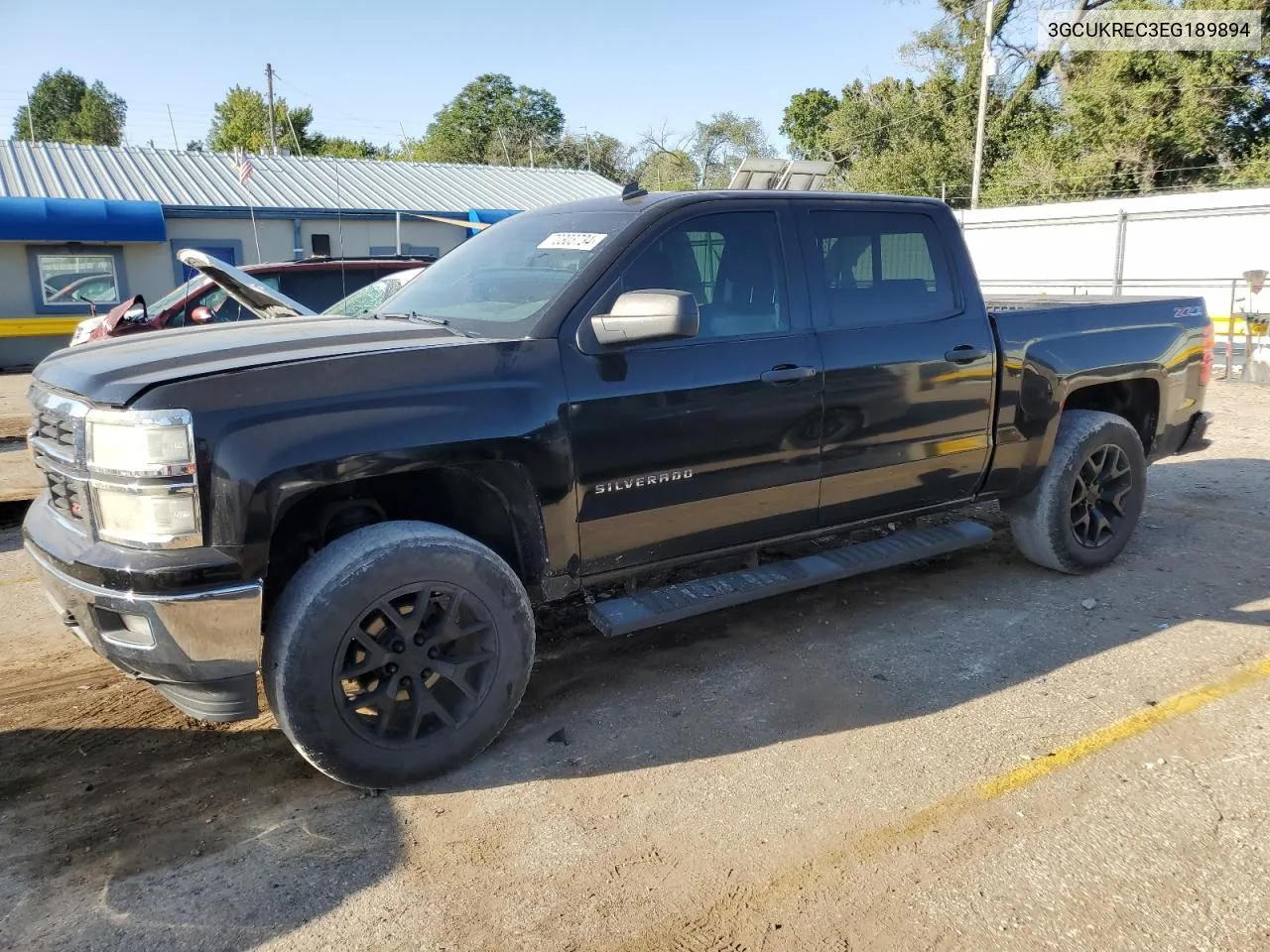 2014 Chevrolet Silverado K1500 Lt VIN: 3GCUKREC3EG189894 Lot: 70303734