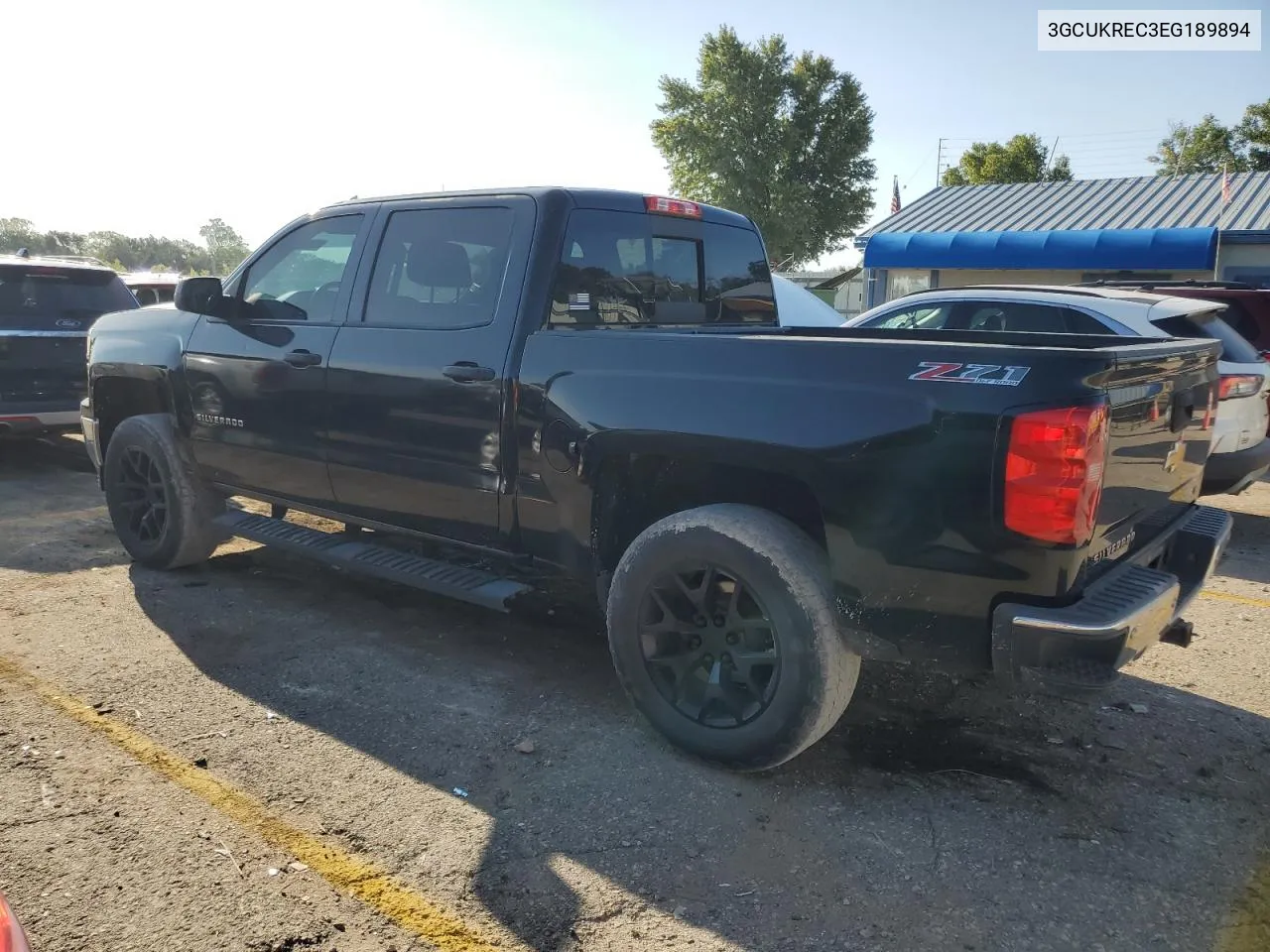 2014 Chevrolet Silverado K1500 Lt VIN: 3GCUKREC3EG189894 Lot: 70303734