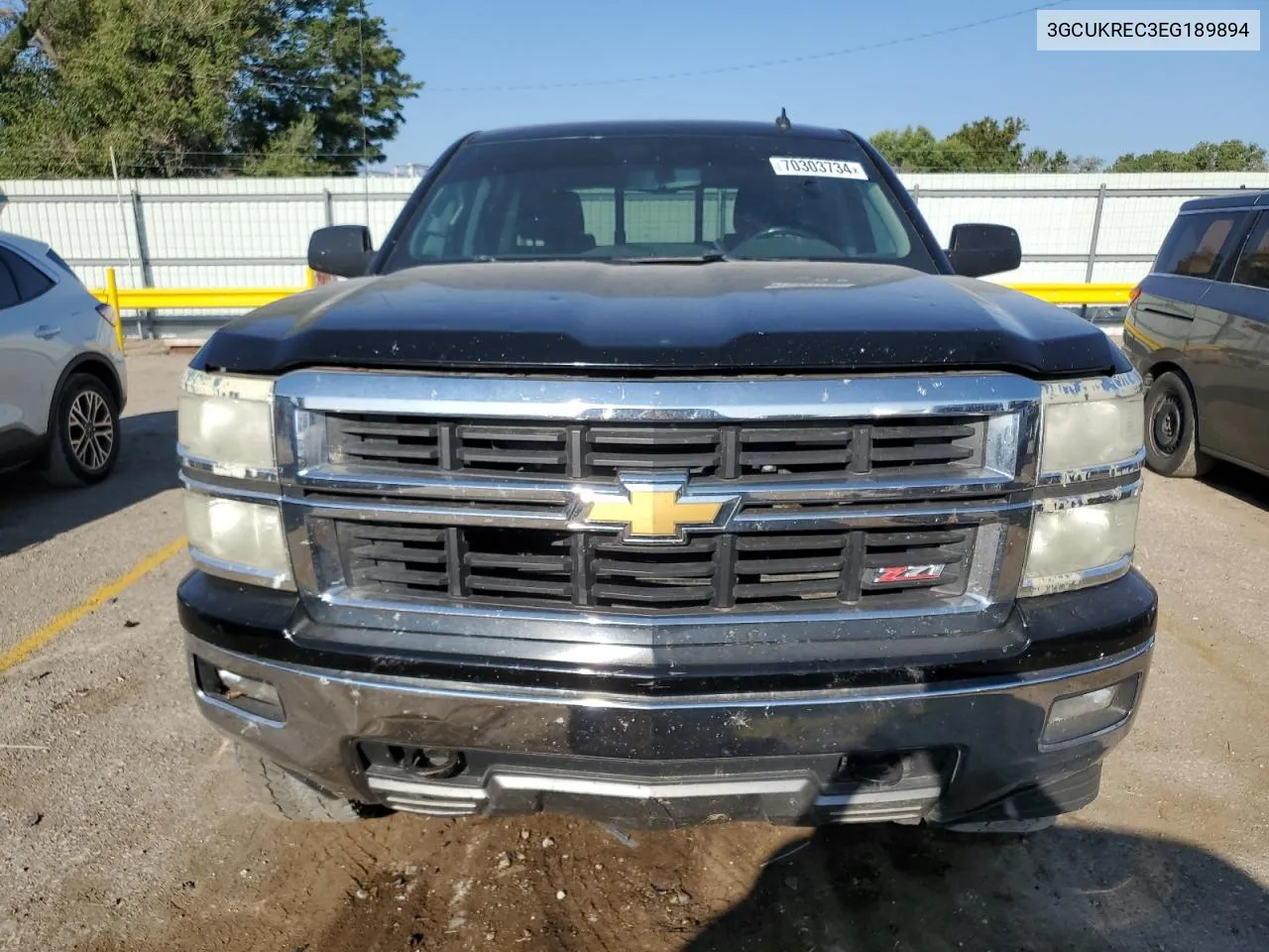 3GCUKREC3EG189894 2014 Chevrolet Silverado K1500 Lt