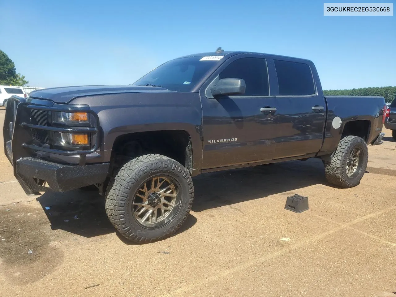 2014 Chevrolet Silverado K1500 Lt VIN: 3GCUKREC2EG530668 Lot: 70319934