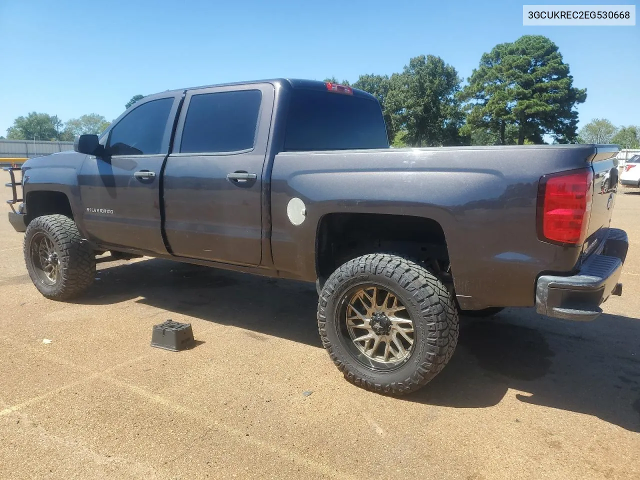 2014 Chevrolet Silverado K1500 Lt VIN: 3GCUKREC2EG530668 Lot: 70319934