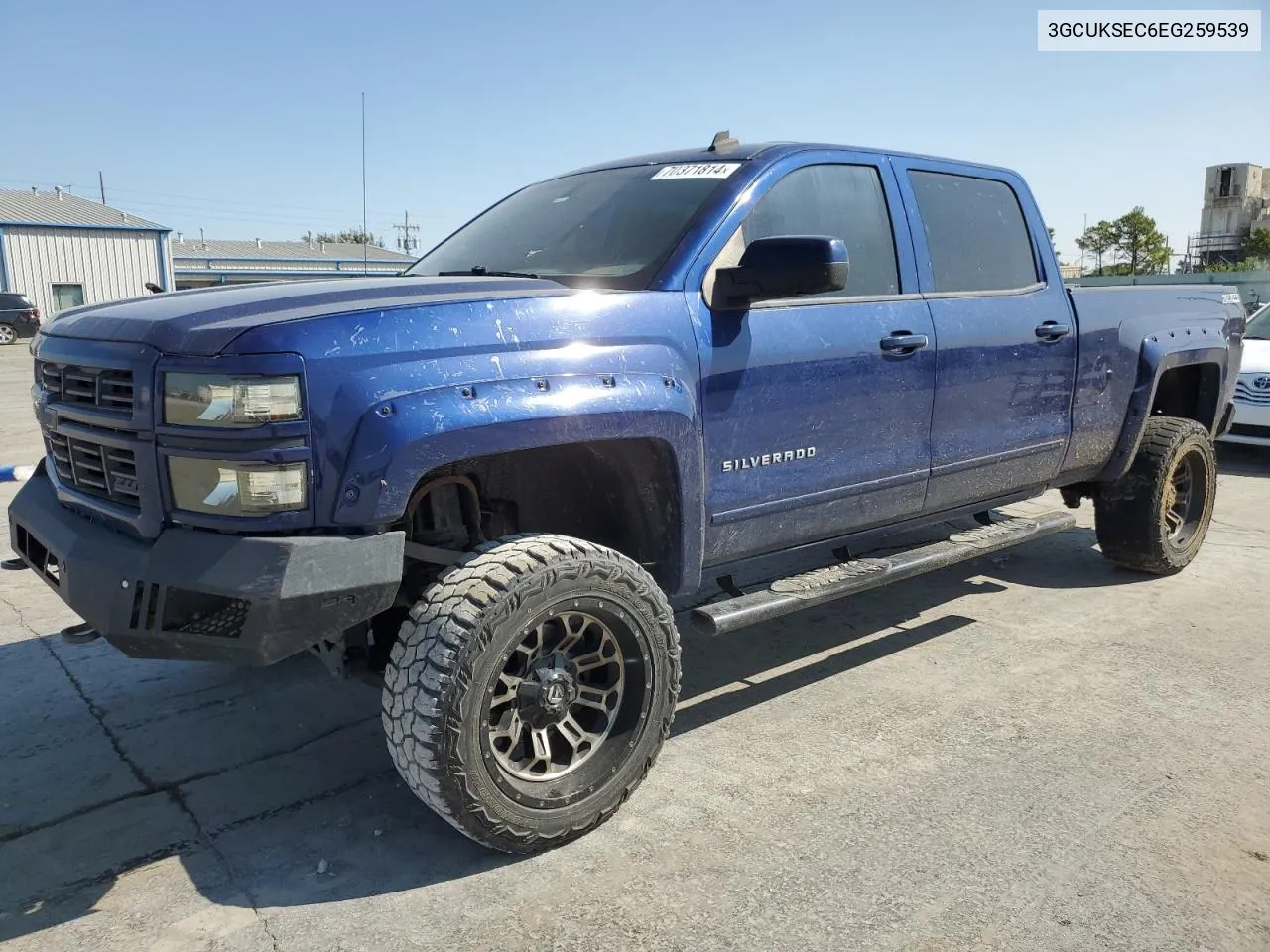 2014 Chevrolet Silverado K1500 Ltz VIN: 3GCUKSEC6EG259539 Lot: 70371814