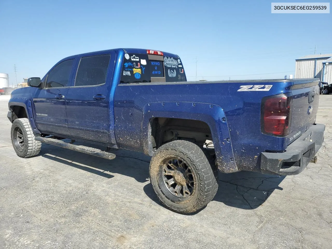 2014 Chevrolet Silverado K1500 Ltz VIN: 3GCUKSEC6EG259539 Lot: 70371814