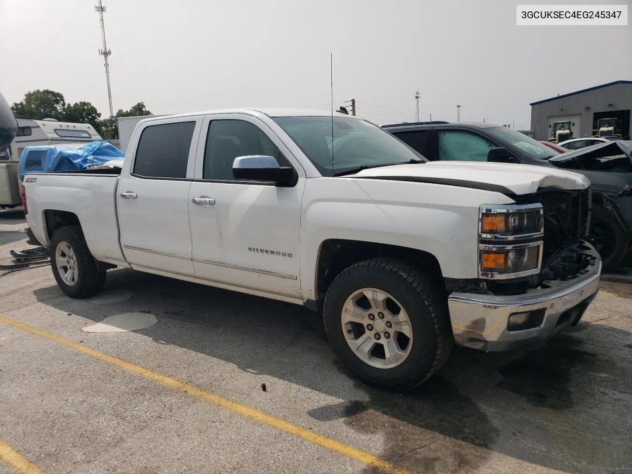 2014 Chevrolet Silverado K1500 Ltz VIN: 3GCUKSEC4EG245347 Lot: 70485114