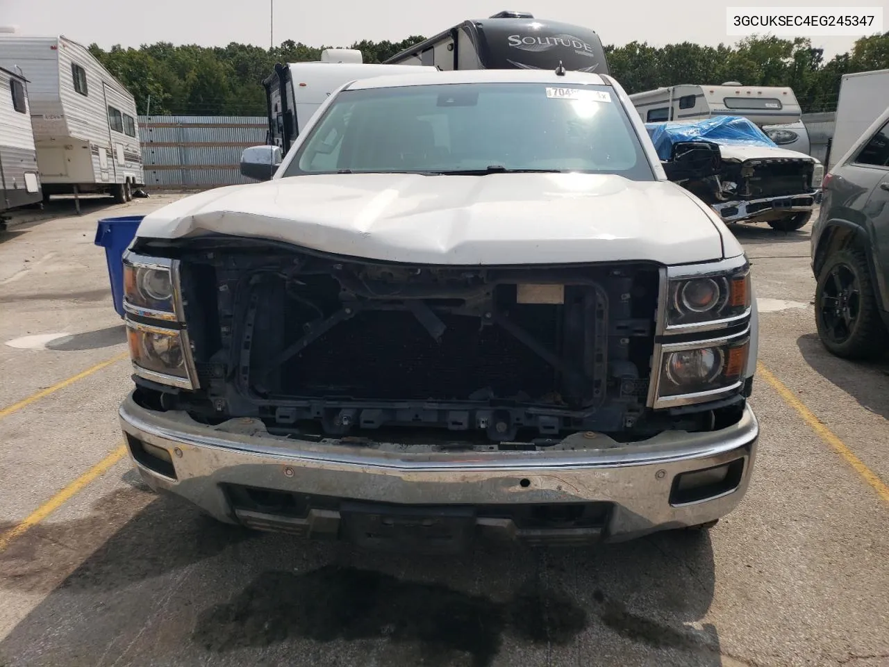 3GCUKSEC4EG245347 2014 Chevrolet Silverado K1500 Ltz