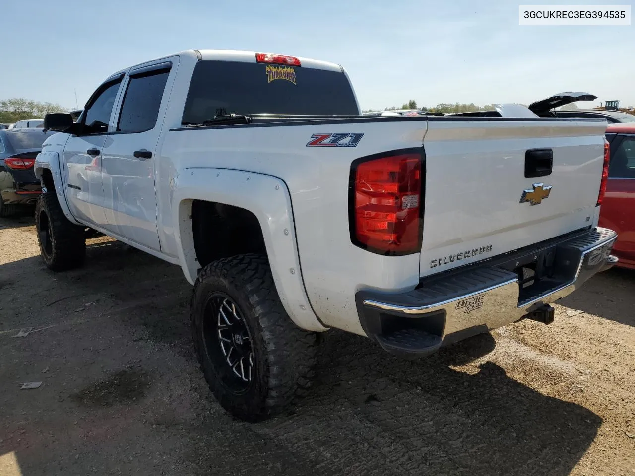 2014 Chevrolet Silverado K1500 Lt VIN: 3GCUKREC3EG394535 Lot: 70524644