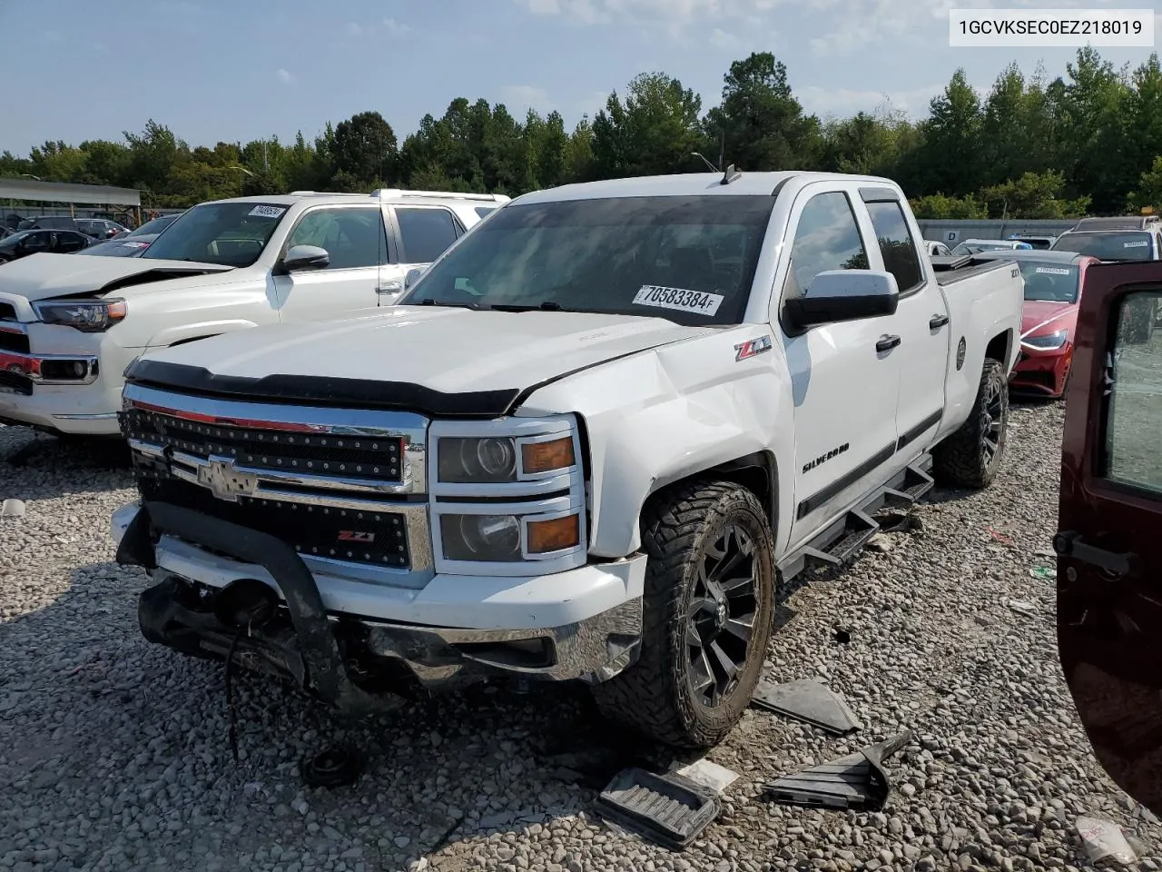 2014 Chevrolet Silverado K1500 Ltz VIN: 1GCVKSEC0EZ218019 Lot: 70583384