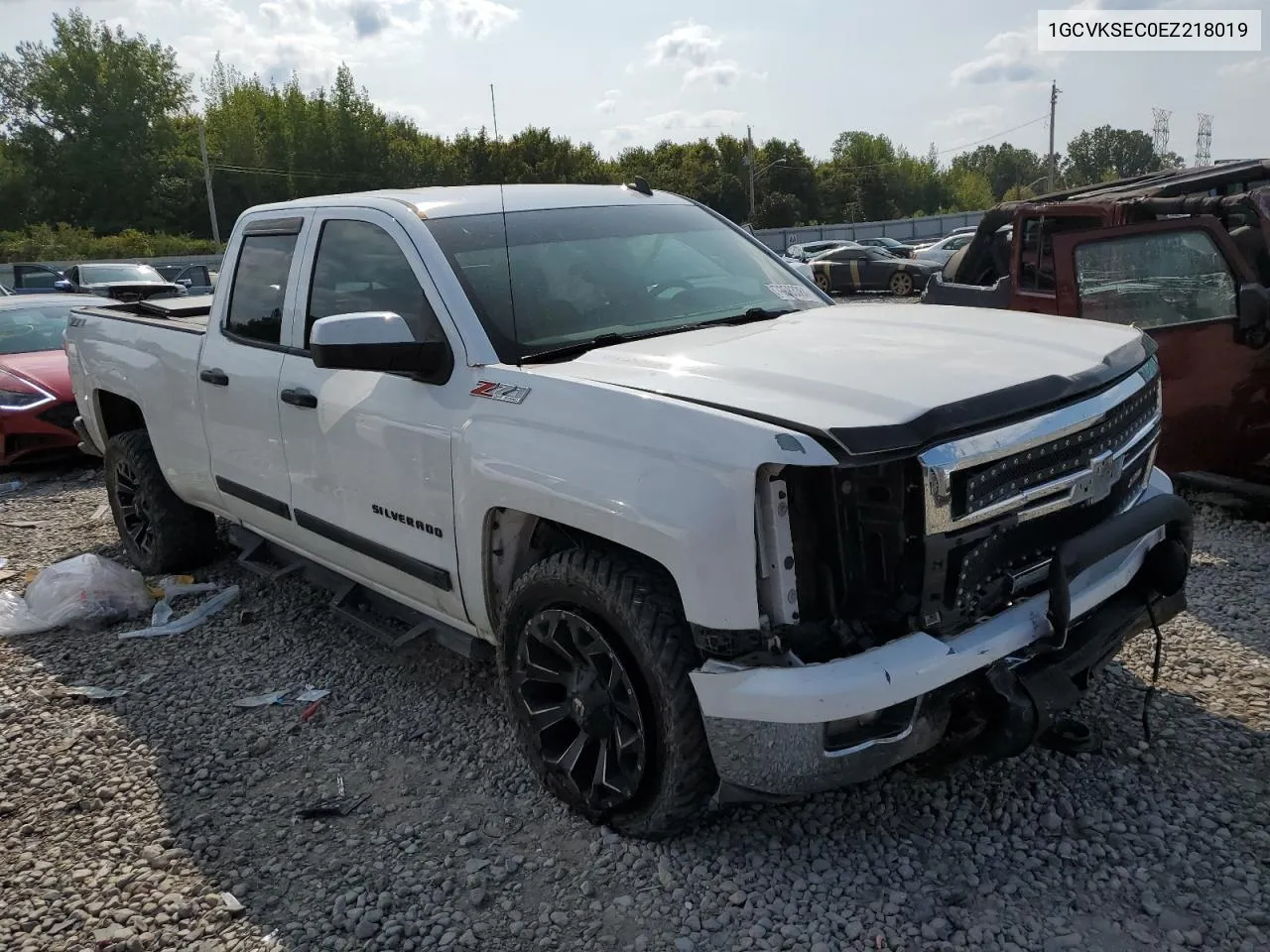 2014 Chevrolet Silverado K1500 Ltz VIN: 1GCVKSEC0EZ218019 Lot: 70583384