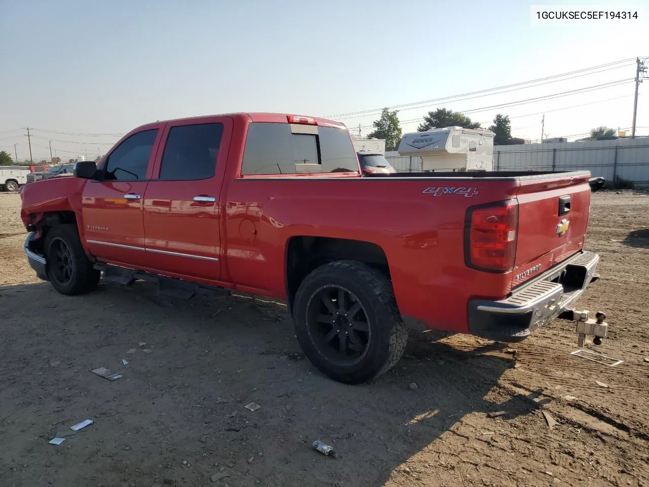 2014 Chevrolet Silverado K1500 Ltz VIN: 1GCUKSEC5EF194314 Lot: 70583634